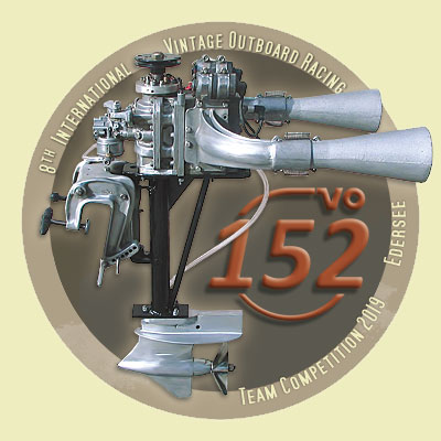 Die 8th Official 152VO Vintage Outboard Racing Team Competition 2019