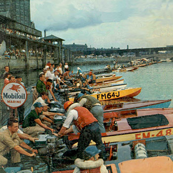 Titelfoto der "Boat Sport", Februar 1952
